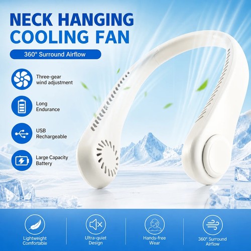 Neckband fan bladeless - fan,