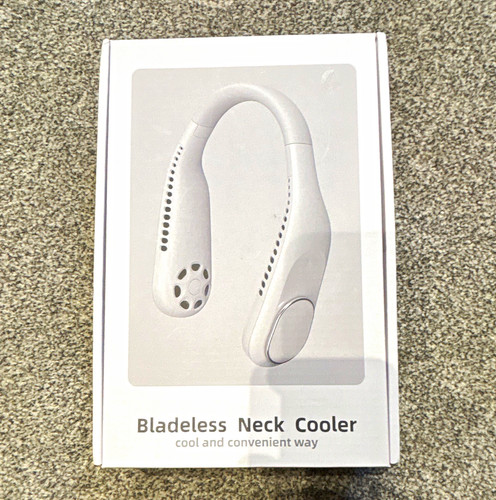 Bladeless neck cooler white - cooler,