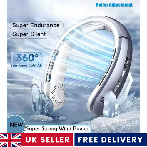 8000mah portable neck fan - 8000mah,