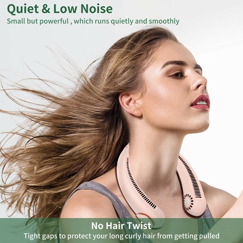 3speed bladeless neck fan - neck,
