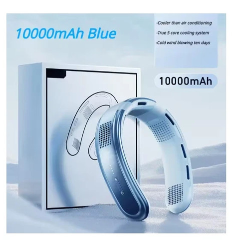 Portable neck fan 10000mah - portable,
