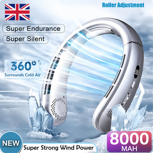 8000mah neck fan - fan, usb