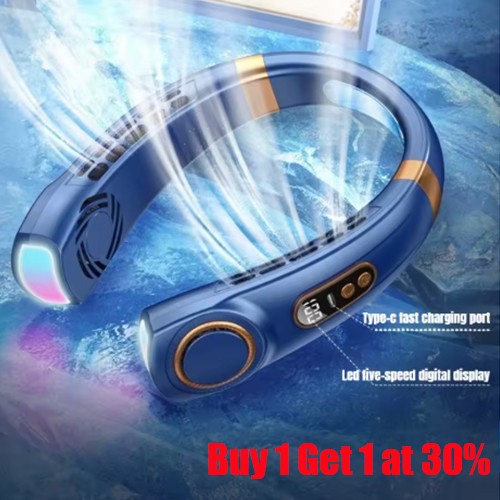 Portable neck fan rechargeable - neck,