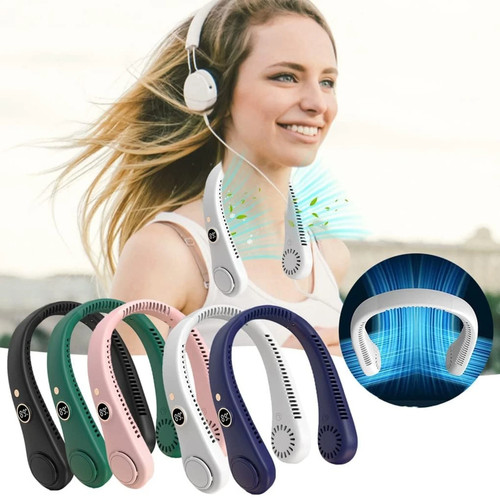 Neckband fan bladeless - neckband, lazy