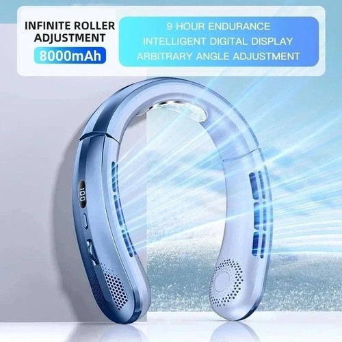 8000mah portable neck - 8000mah, fan