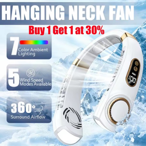 Neckband fan bladeless lazy - neckband,