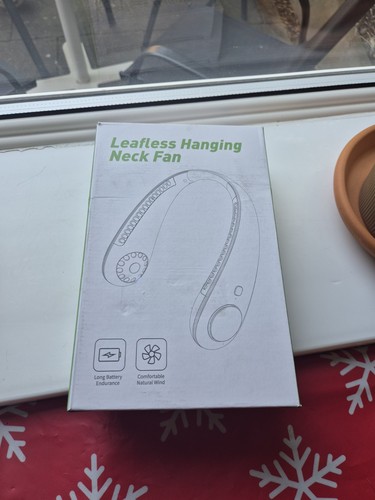 Rechargeable usb neck fan - rechargeable,
