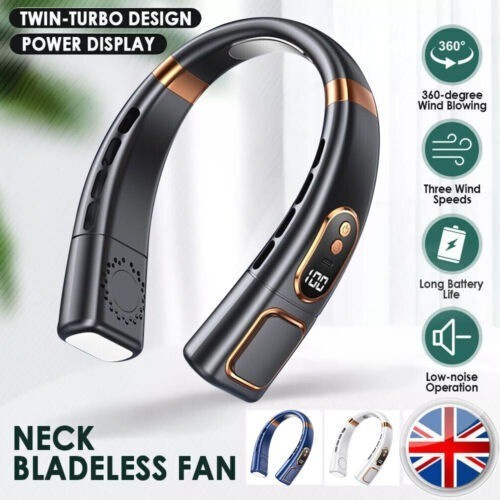Cooling neck fan - neck, ice