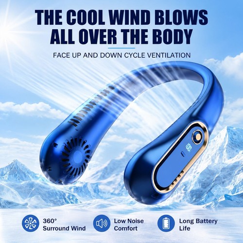 Neckband fan bladeless lazy - neckband,