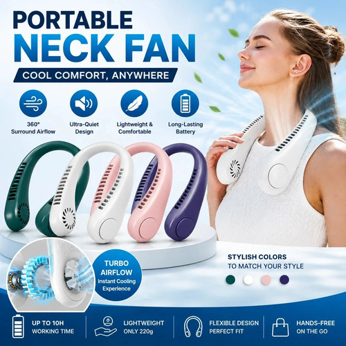 Neckband fan bladeless - neckband,