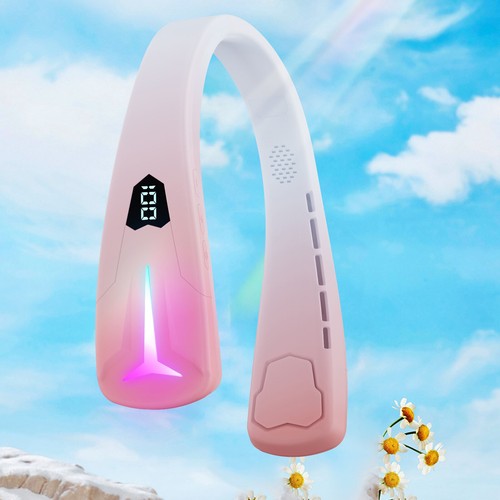 Sporty bluetooth neck fan - sporty,